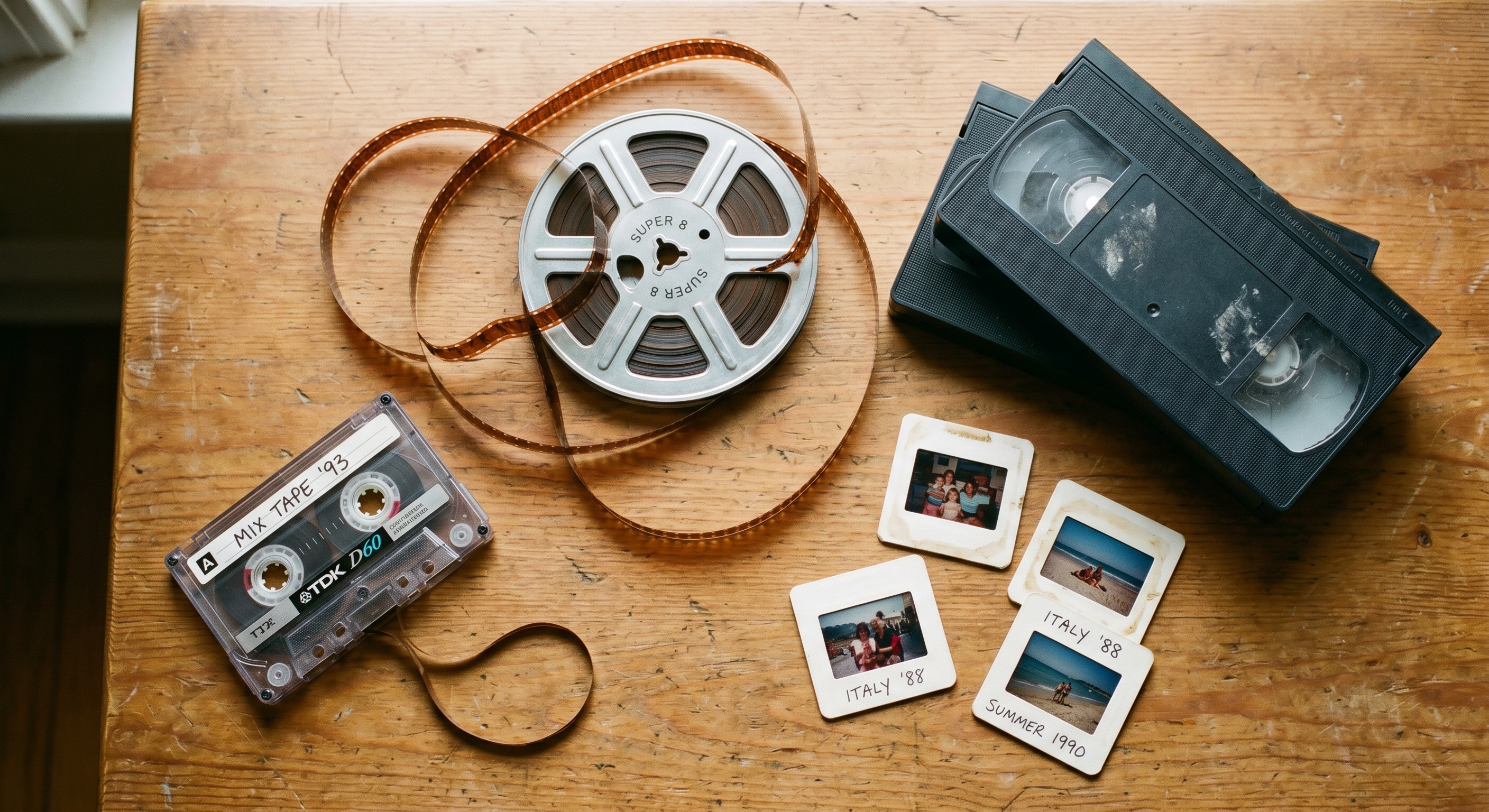 Wie alt ist mein Band, Film oder Dia?